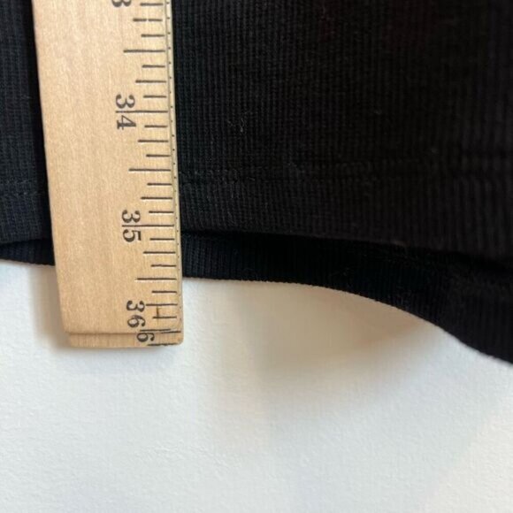 Brand New Rose Maternite Women’s XXS Black Long Bell Sleeve Dress Goth Pregnancy - Picture 6 of 14